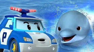 My Animal Friends│POLI 2 Hour Compilation│Protect the Dolphins│Safety Episodes│Robocar POLI TV