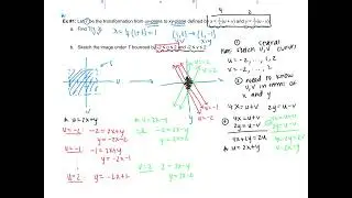 Calc 3 15.9 Notes: Change of Variables in Multiple Integrals