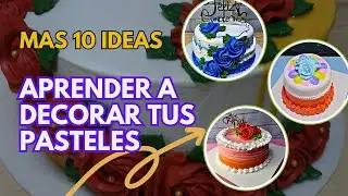 12 +VIDEOS Como Decorar TORTAS Faciales y RAPIDAS🍰CAKE DECORATIG