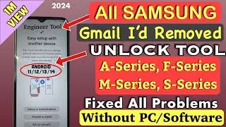 Samsung FRP Bypass 2024🔥Android 12-13-14 | New Method 2024👍Frp Lock Removal Samsung | Bypass Frp