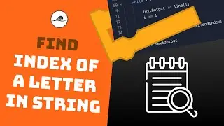 How To Get The Index Of A Letter In A String In Scratch