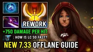 How to Play Offlane LC in 7.33 Patch with NEW Skill Rework 1 Duel 1 Win Hit Like a Truck Dota 2