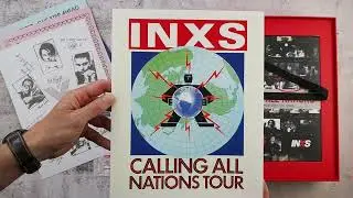 New INXS Book unboxing! Calling All Nations - A Fan History of INXS. Deluxe and Signed Super Deluxe