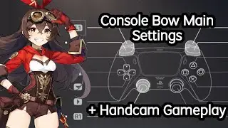 Genshin Impact BEST settings for Bow Gameplay on PS5 + Handcam Showcase
