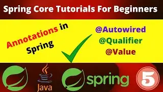 #autowiring What is Autowired , Qualifier and Value annotations | Annotation based configuration