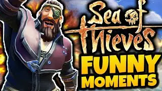 OH HE'S A PIRATE! - Sea of Thieves Funny Moments