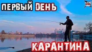 ПЕРВЫЙ ДЕНЬ КАРАНТИНА Рыбалка на Москва реке. Ловля на отводной поводок в марте