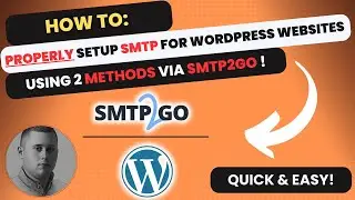 How to setup SMTP for any WordPress website