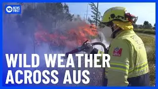 Fires, Storms And High Temperatures Recorded In Day Of Wild Weather | 10 News First