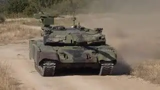 Serbia's newest main battle tank the M-84 AS1 presented to Serbian army