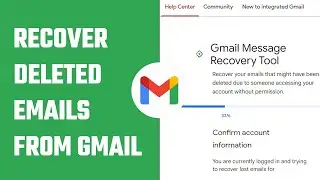 How to recover deleted emails from Gmail?