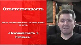 Ответственность. Взять ответственность на себя  Дмитрий Топольницкий