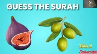 Guess the Surah of Quran-e-Pak by emoji || Islamic knowledge without music