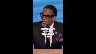 Comedian DL Hughley roasts Trump at DNC