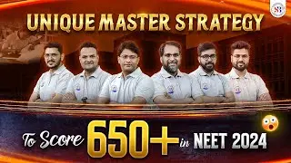 🔴UNIQUE MASTER STRATEGY TO SCORE 650+ IN NEET 2024 