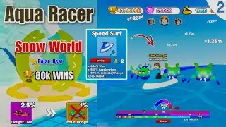 Snow World - Speed Surf & Aqua Racer Roblox #2