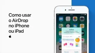 Como usar o AirDrop no iPhone ou iPad