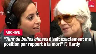 Archive : Françoise Hardy et son rapport à la mort dans la chanson Tant de belles choses