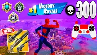 300 Elimination Solo Vs Squads (Zero Build) Gameplay Wins (Fortnite chapter 5 PC)