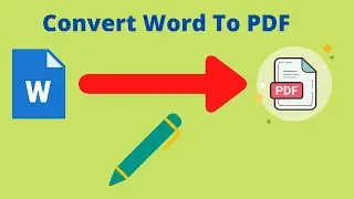 How to Convert Microsoft Word document To a PDF.