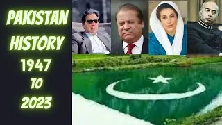 Pakistan 1947-2023 #Pakistan History #History of Pakistan #History of Pakistan by Year to Year