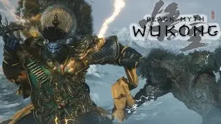 Black Myth Wukong The Four Heavenly Kings Boss Fight! Become Giant Stone Monkey!