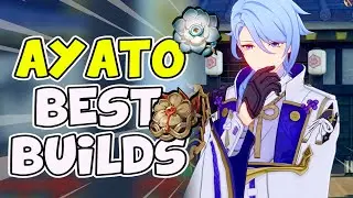 AYATO COMPLETE GUIDE 🌊 Best Ayato Builds - Weapons, Artifacts, & Showcase - Genshin Impact