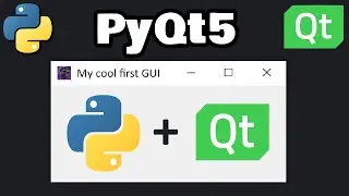 Python PyQt5 setup a basic GUI Application! 🖥️