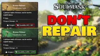 NEVER Repair YOUR Items In Soulmask | Great Tip