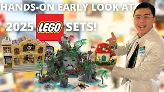 Hands On Look at Unreleased 2025 LEGO Sets!