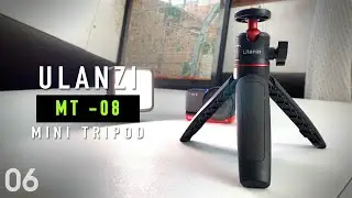 ULANZI Mini Tripod (MT-08) | User Manual | Review | Ratings | Essential mini travel tripod !?