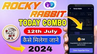 Rocky Rabbit Combo | Today Rocky Rabbit Combo Card | Rocky Rabbit Mining App Combo