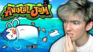 Albert plays ANIMAL JAM