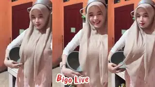 BIGO LIVE HIJAB CANTIK TERNYATA GEDE