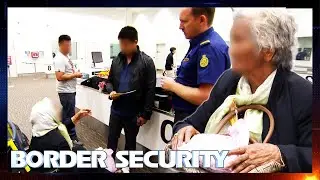 Elderly Woman Has Underwear Stuffed With Hundreds Of Dollars | S10 Ep 16 | Border Security