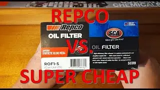 Repco Vs. Supercheap Z9 Filter Review ROF1-S vs SC09