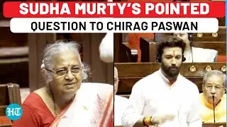 Sudha Murty’s Direct Question To Chirag Paswan In Parliament: ‘What Kind Of Food We Eat…’ | Watch