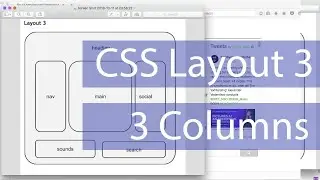 3 Column Layout in CSS Intro