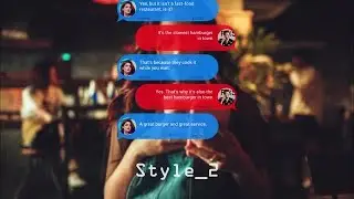 Text Messages After Effects Templates