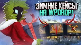 ЗИМНИЕ КЕЙСЫ НА WPDROP! ПРОВЕРКА НОВЫХ СУНДУКОВ АПГРЕЙДОВ и КОНТРАКТОВ НА САЙТЕ WPDROP DOTA 2!