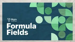 Bigin Explainer: Introducing Formula Fields