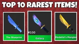 TOP 10 RAREST ITEMS IN STK! | Survive the killer