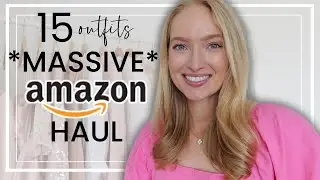 Huge Amazon Fashion Haul Styling 17 Spring/Summer Outfits | Easter Dresses, Look for Less Finds!