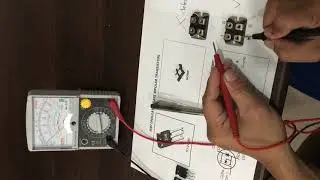 Checking and Testing IGBT using Analog Tester