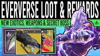 Destiny 2: NEW EVERVERSE LOOT & QUEST UPDATE! Wish 5, Exotic Drops, Vendor Loot, Cosmetics (27 Feb)