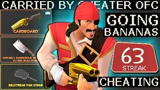 Carried by a "Cheater"🔸1700+ Hours Scout Main Experience (TF2 Gameplay)