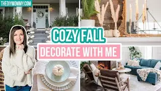 Decorate for Fall with Me 2021 | Simple & Cozy DIY Decor Ideas | The DIY Mommy