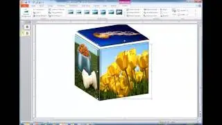 Create a 3D Picture Cube in Power Point