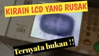 Layar nyala hitam Canon Ira 6255