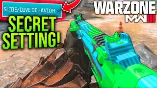 WARZONE: Secret MOVEMENT SETTING You NEED To Use! Instantly IMPROVE Movement (WARZONE Best Settings)